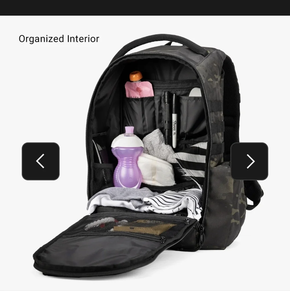Tactical Baby Gear Camouflage Diaper Bag Backpack